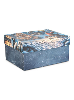 Коробка подарочная 21х17х11см ТАЙНЫ РОЖДЕСТВА прямоугольный 000000000001228424