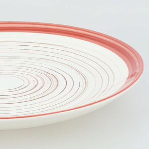 Тарелка обеденная 27см ELRINGTON АЭРОГРАФ Янтарный день керамика 000000000001210596