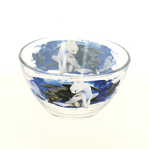 КАК ПРИРУЧИТЬ ДРАКОНА 3 Салатник 13см ОСЗ Гладкий стекло 000000000001186717