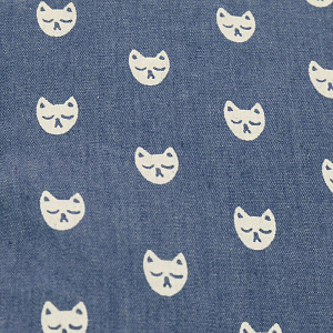 Рукавица Кошечка YELLOW RABBIT Джинс арт098,100% хлопок 000000000001186628