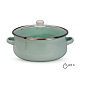 Кастрюля 24см-4,5л Мята эмаль