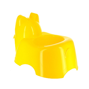 Горшок детский Зайка Idea, желтый 000000000001129667