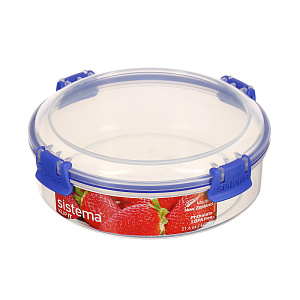 Круглый контейнер для продуктов Sistema, 640мл 000000000001142888