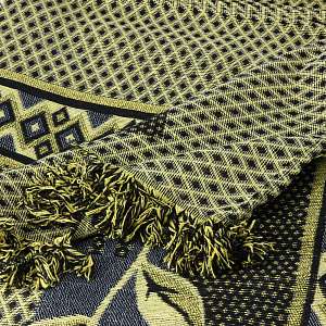 Покрывало гобеленовое Посуда Центр 150х200см коричневое PC02011 000000000001155409