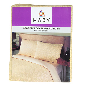 Комплект постельного белья Винтаж Haby, 2 спальный, смесь хлопка 000000000001107795