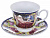 Набор чайный фарфор 12шт 6чашек 250мл+6 блюдец подарочная упаковка МАДОННА 156-01002 000000000001195490