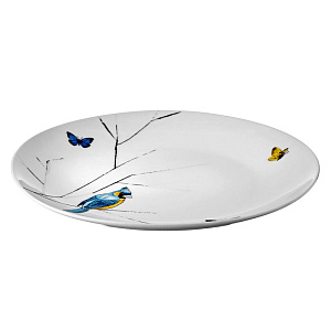 Тарелка обеденная 24,5см ESPRADO Primavera твердый фарфор 000000000001153687