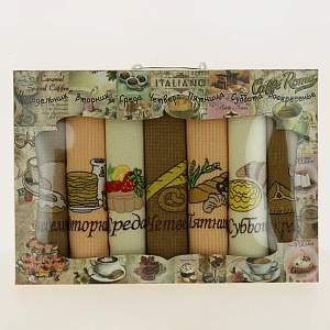 Набор полотенец 47*60,7шт.100%хл. ваф с вышивкой НМ ДТ, 91960 000000000001188791