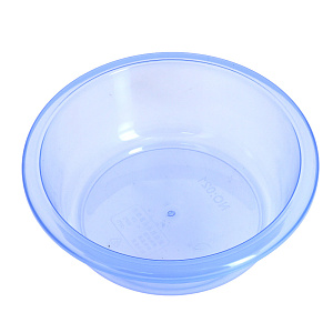 Миска 1,2л 20см прозрачная пластик 000000000001176196
