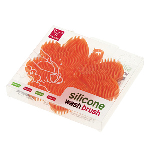 Губка для мытья посуды Клевер Pamire, силикон 000000000001164243