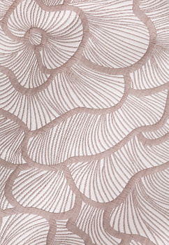 Покрывало 260х240см DE'NASTIA пион2 3слоя бежевое жаккард 55%хлопок 45%полиэстер 000000000001212601