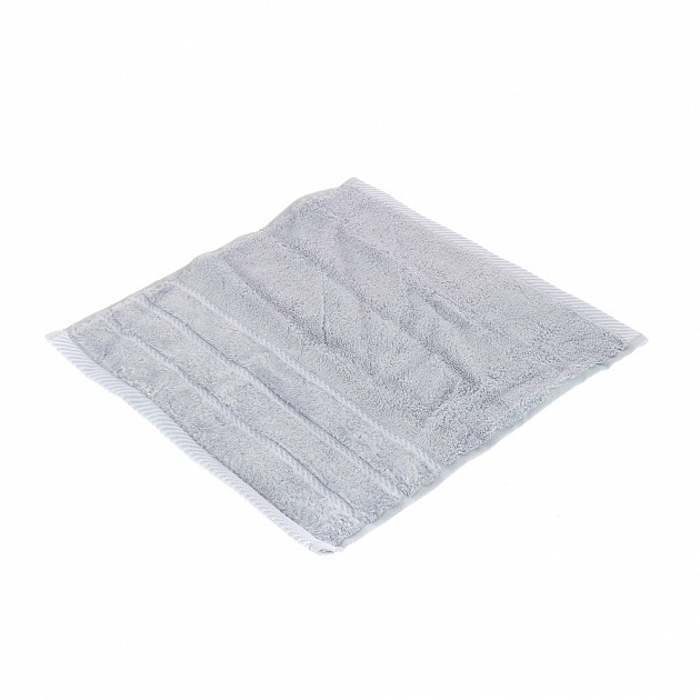 Полотенце махровое Prezioso Cleanelly Perfetto, светло-серый, 30х30 см, пл.720 000000000001126088