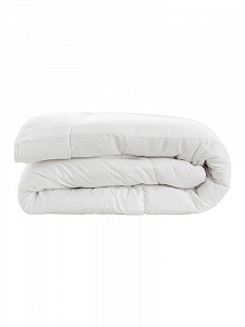 Одеяло 1,5-спальное 140x205см DE'NASTIA облегченное с бамбуковым волокном белый полиэстер 000000000001219097