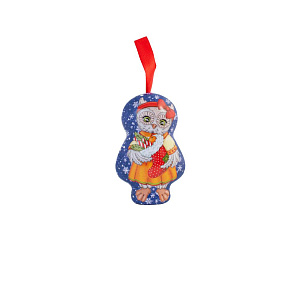 Декоративное украшение 7х4,5х3,6см ФЕНИКС-ПРЕЗЕНТ Сова с пожеланием металл 000000000001179671