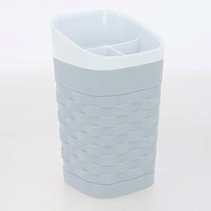 Стакан для зубных щеток ПОЛИМЕРБЫТ REEF пластик 000000000001204653