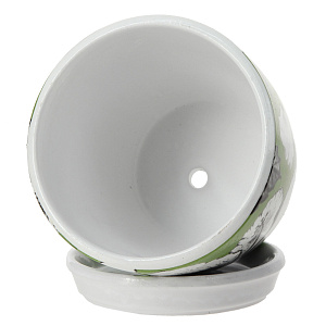 Цветочный горшок, 10 см, 0.35л, керамика 000000000001171931