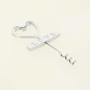 Штопор МУЛЬТИДОМ Любовь сталь с хромированным покрытием Z13-33 000000000001205871