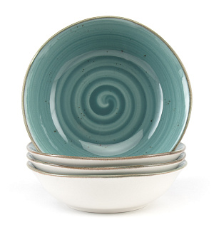 Набор столовой посуды 16 предметов TULU PORSELEN Reactive Turquoise фарфор Набор столовой посуды 16 предметов TULU PORSELEN Reactive Turquoise фарфор 000000000001216241