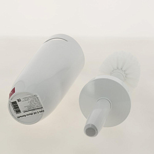 Ёрш с подставкой для унитаза белый D10 H35см пластик PRIMANOVA M-E05-01 000000000001201684