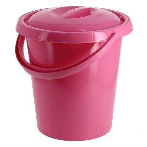 Ведро с крышкой Ampari Plastic Centre, 12л 000000000001152276