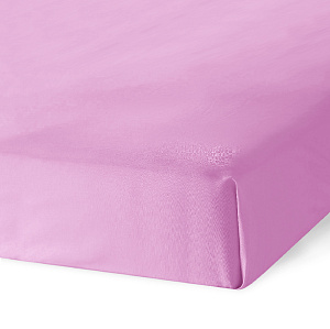 Простыня DE'NASTIA твилл 270X240см розовый 100%Хлопок C010669 000000000001178308
