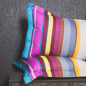 Комплект постельного белья Карнавал ДеНастия, евро, 2 наволочки 50x70 см, сатин 000000000001123886