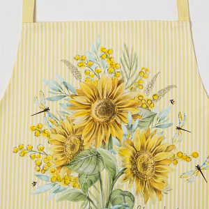 Фартук Этель Солнечные цветы 70х60см 100%хл саржа 190г/м2 4645830 000000000001200844