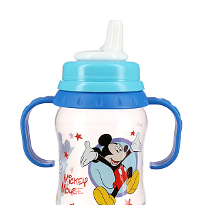 Бутылочка с соской от 6 месяцев Микки и Минни  Lubby&Disney baby, 250мл 000000000001135532