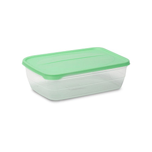 Контейнер пищевой 2л 23х16,5х8см в ассортименте пластик 000000000001226443
