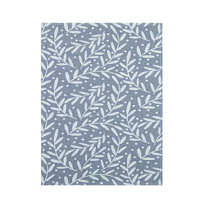 Полотенце кухонное 40х60см Веточки сильвер-990 жаккард хлопок-100% 000000000001215450