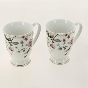 Набор кружек 2шт 300мл Balsford СТЕФАНИЯ подарочная упаковка фарфор 176-42001 000000000001203902