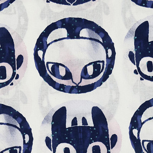 КПБ 1.5 хлопок "Как приручить дракона" Neon (50х70) рисунок 16125-1/16126-1 Фурии 000000000001195393