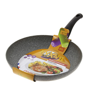 Сковорода 28см MOULIN VILLA Кухня антипригарное покрытие индукция алюминий 000000000001125981