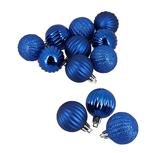 Набор елочных шаров Мандарин Посуда Центр, 4 см, 12 шт. 000000000001161764