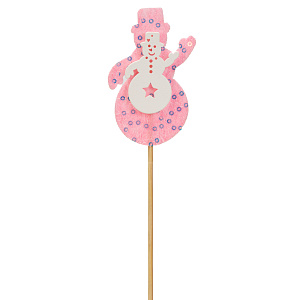 Декоративное украшение Ассорти 8см DARLENS розовый 000000000001209902