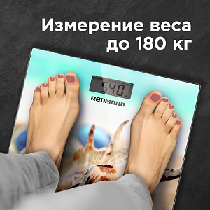 Весы напольные REDMOND RS-733 электронные 000000000001157174