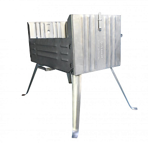 Мангал-дипломат №1 без шампуров KUKMARA толщина бортов 0,12см сталь 000000000001210746