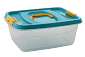 Контейнер 10л ИНТЕРМ голубой полипропилен Ф0123