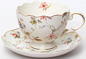 Набор чайный 8 предметов BALSFORD ЗИРАНА (чашка 250мл-4щт/блюдце-4шт) подарочная упаковка фарфор 000000000001210348