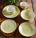 Салатник 18см TULU PORSELEN Active Deniz Lime green фарфор 000000000001212316
