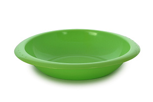 Тарелка столовая 0,75л пластик салатовая Т0413 000000000001197364