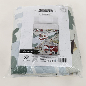 Покрывало 1,5 спальное 145х210см "Этель" Спецтехника микрофибра 5430014 000000000001203355