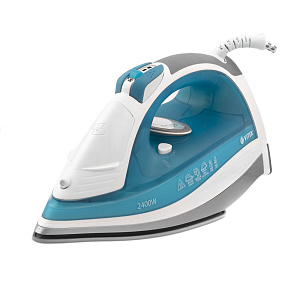 Утюг VITEK VT-1264 мощность 2400Вт. Подошва керамика. Паровой удар. Вертикальное отпаривание. Система самоочистки. Вращение шнура 000000000001193144