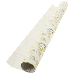 Бумага упаковочная глянцевая 70х100см Все исполнит Новый год 000000000001208811