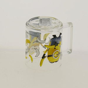 МИНЬОНЫ Кружка 250мл ОСЗ Фитнес стекло 000000000001186720