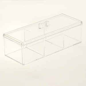Органайзер 9,2х23,1х7см ПОСУДА ЦЕНТР прозрачный 000000000001177502