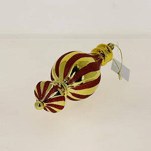 Декоративное украшение 16см Капля золото пластик PC04173G 000000000001192079