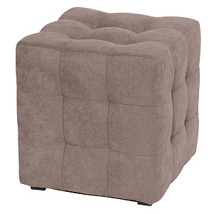 Пуф 40х40х42см DREAMBAG Лотос бежевый велюр 000000000001211373