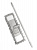 Швабра 70-130см DE'NASTIA ручка телескоп серый сталь/микрофибра 000000000001210352