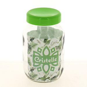 Банка для хранения 1000 мл зеленая крышка 125-13100 000000000001182813